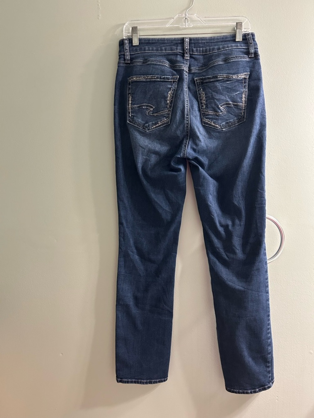 Silver jeans Avery straight leg dark wash - Picture 4 of 9